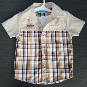 NWT toddler Boys vintage shirt by juniors 2/3 Y